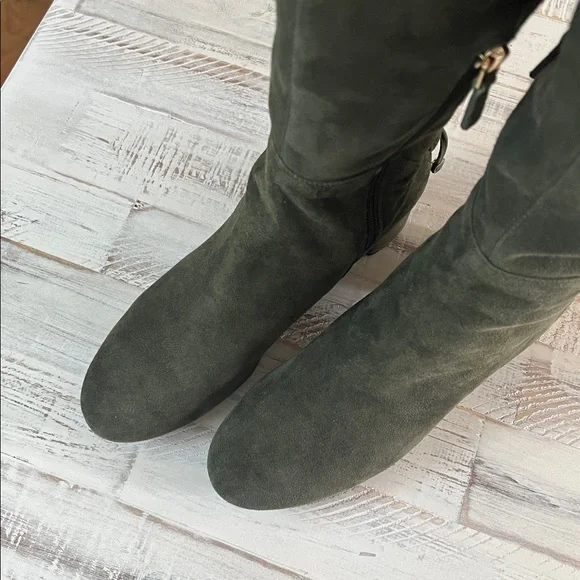 KATE SPADE Olive Green Over-the-Knee Boots - Picture 15 of 16